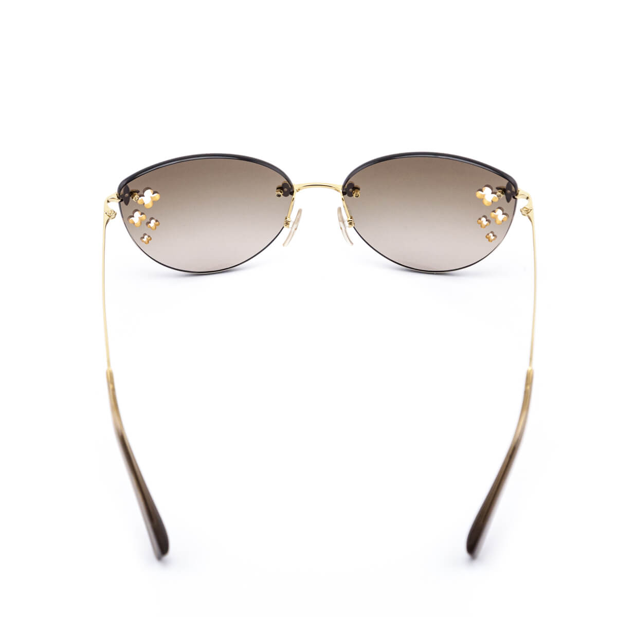 Louis Vuitton Rimless Desmayo Cat-Eye Sunglasses