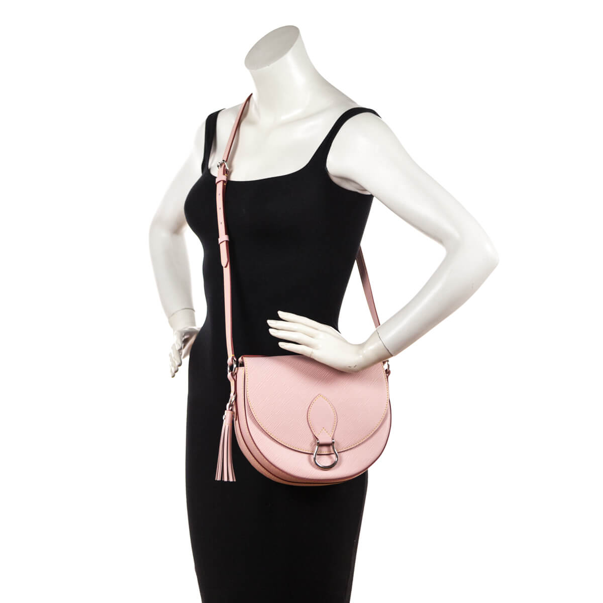 Louis Vuitton Rose Ballerine Epi Saint Cloud NM