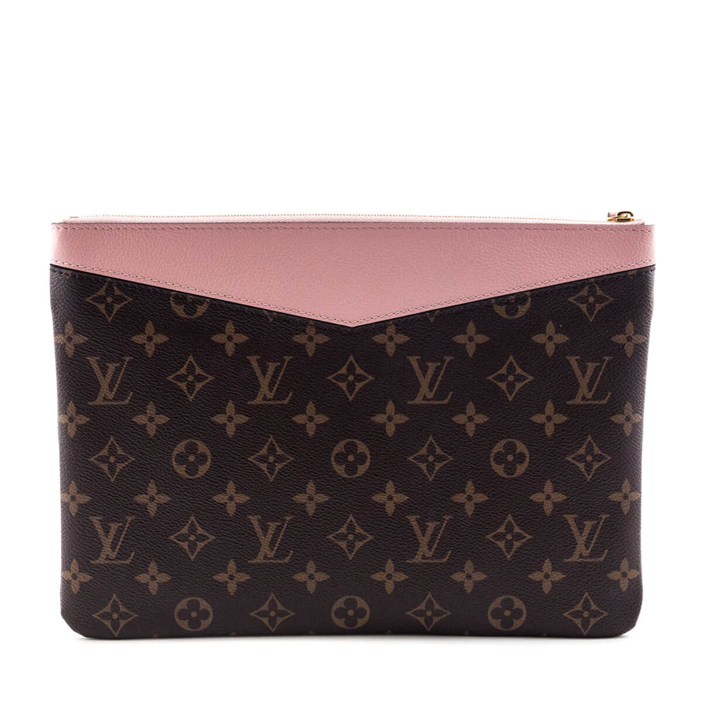 Louis Vuitton Rose Poudre & Monogram Daily Pouch
