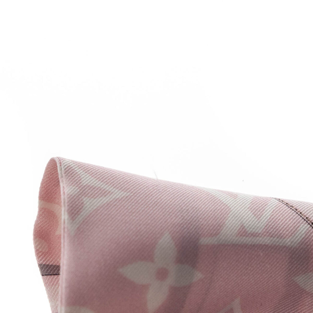 Louis Vuitton Rose Silk Confidential Bandeau