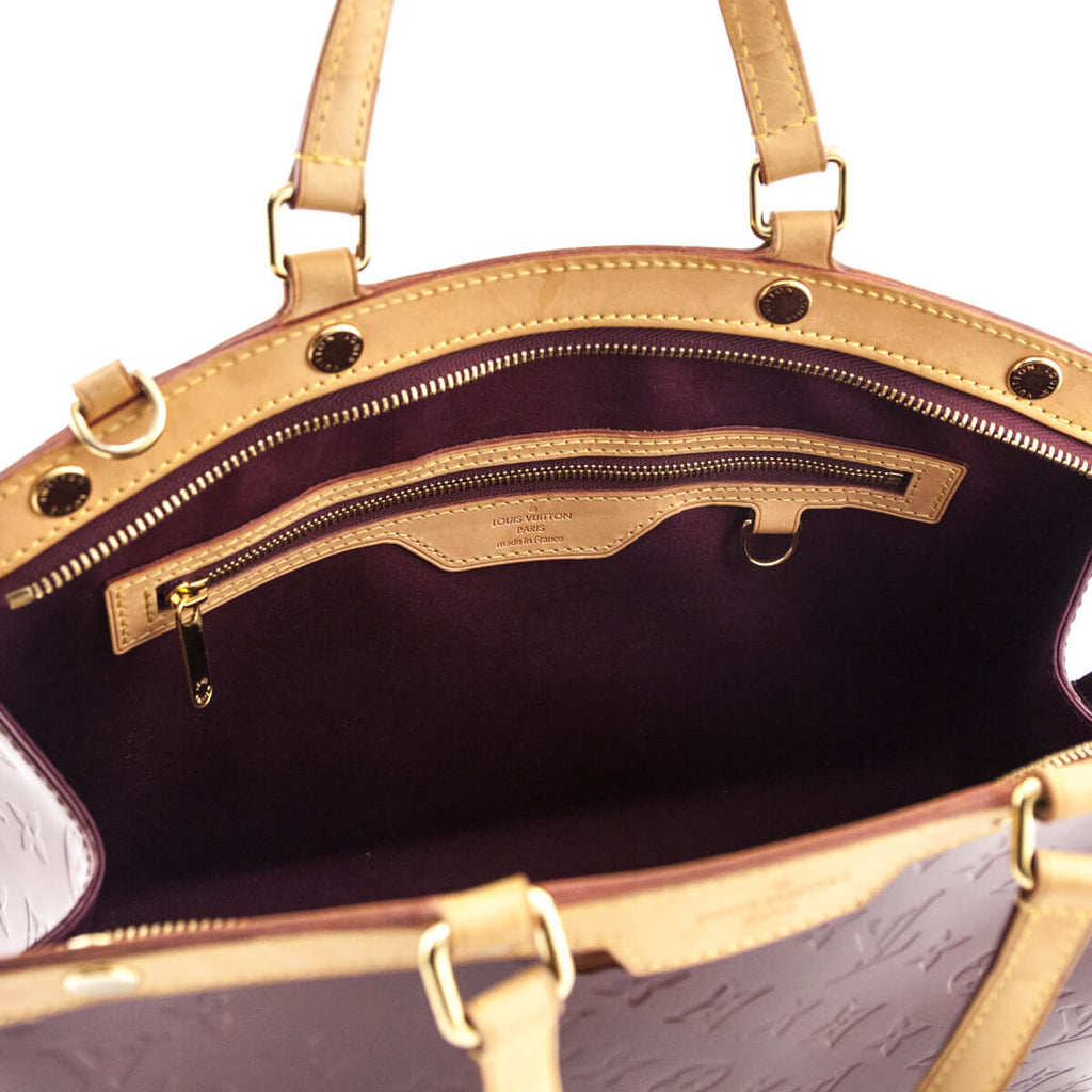 Louis Vuitton Rouge Fauvist Monogram Vernis Brea MM