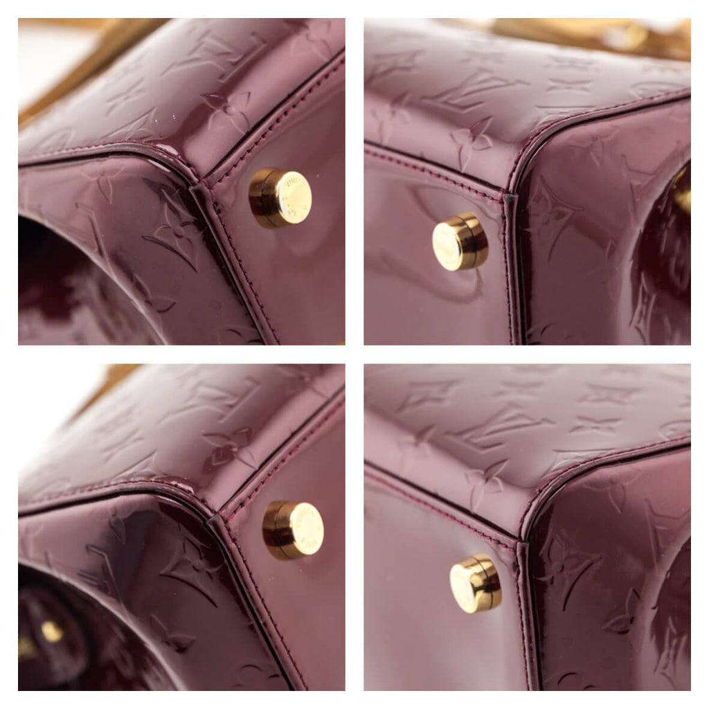 Louis Vuitton Rouge Fauvist Monogram Vernis Brea MM