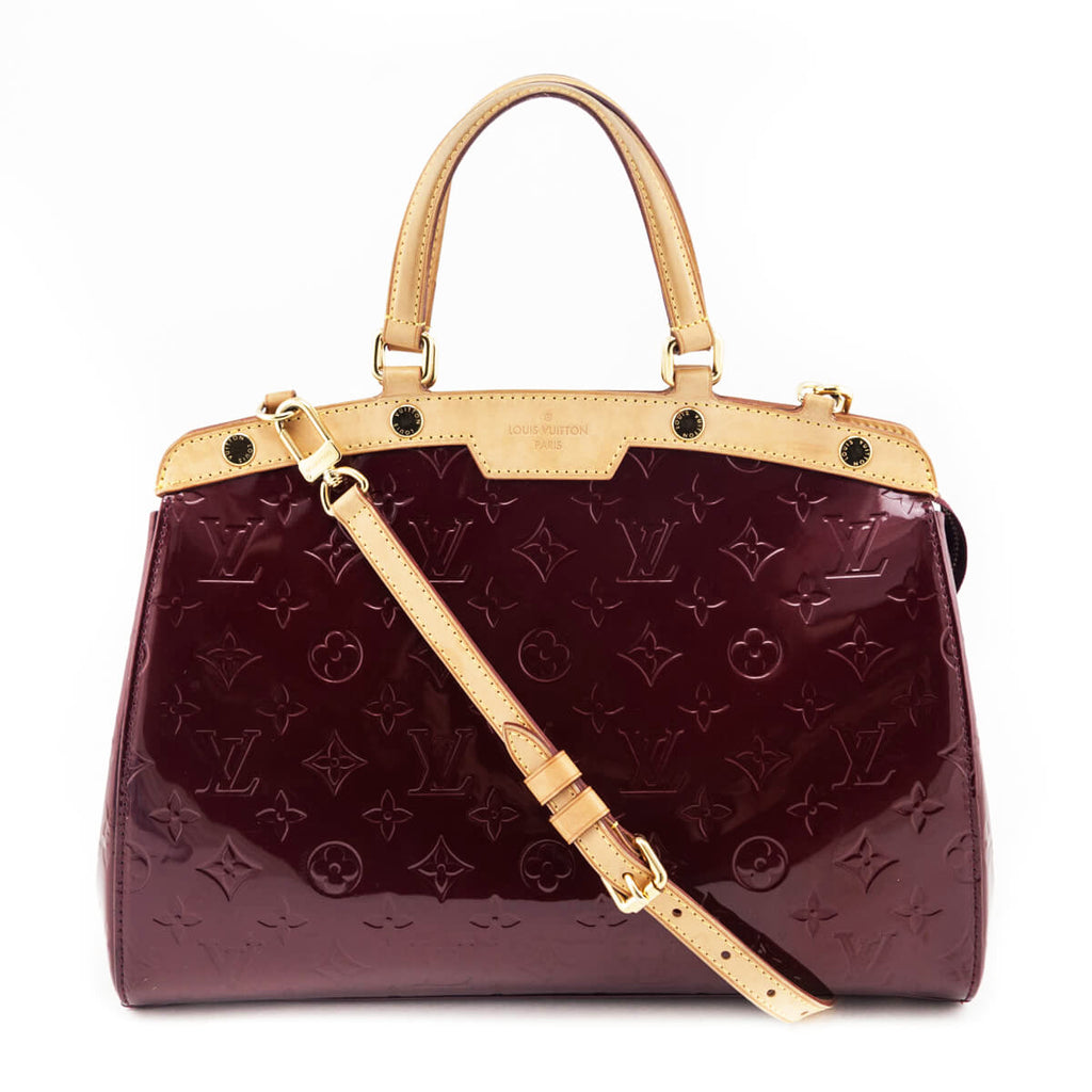 Louis Vuitton Rouge Fauvist Monogram Vernis Brea MM