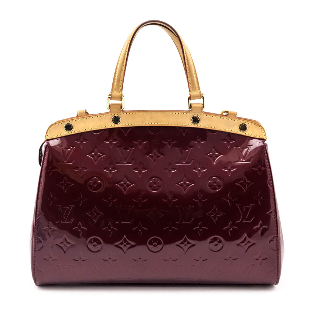 Louis Vuitton Rouge Fauvist Monogram Vernis Brea MM