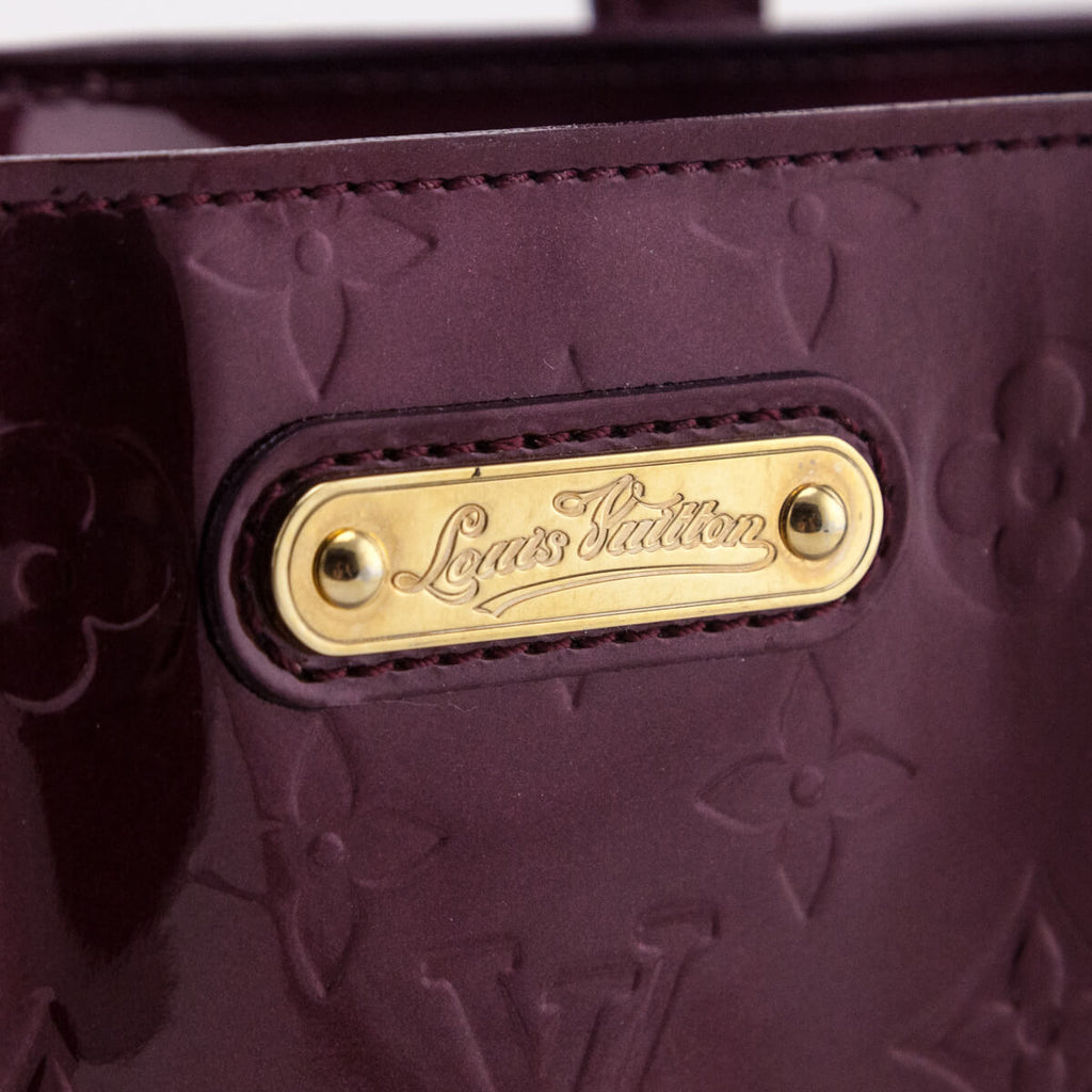 Louis Vuitton Rouge Fauviste Vernis Monogram Wilshire MM