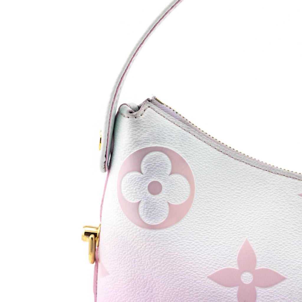 Louis Vuitton Sunrise Pastel Monogram Giant Spring in the City Marshmallow Hobo PM