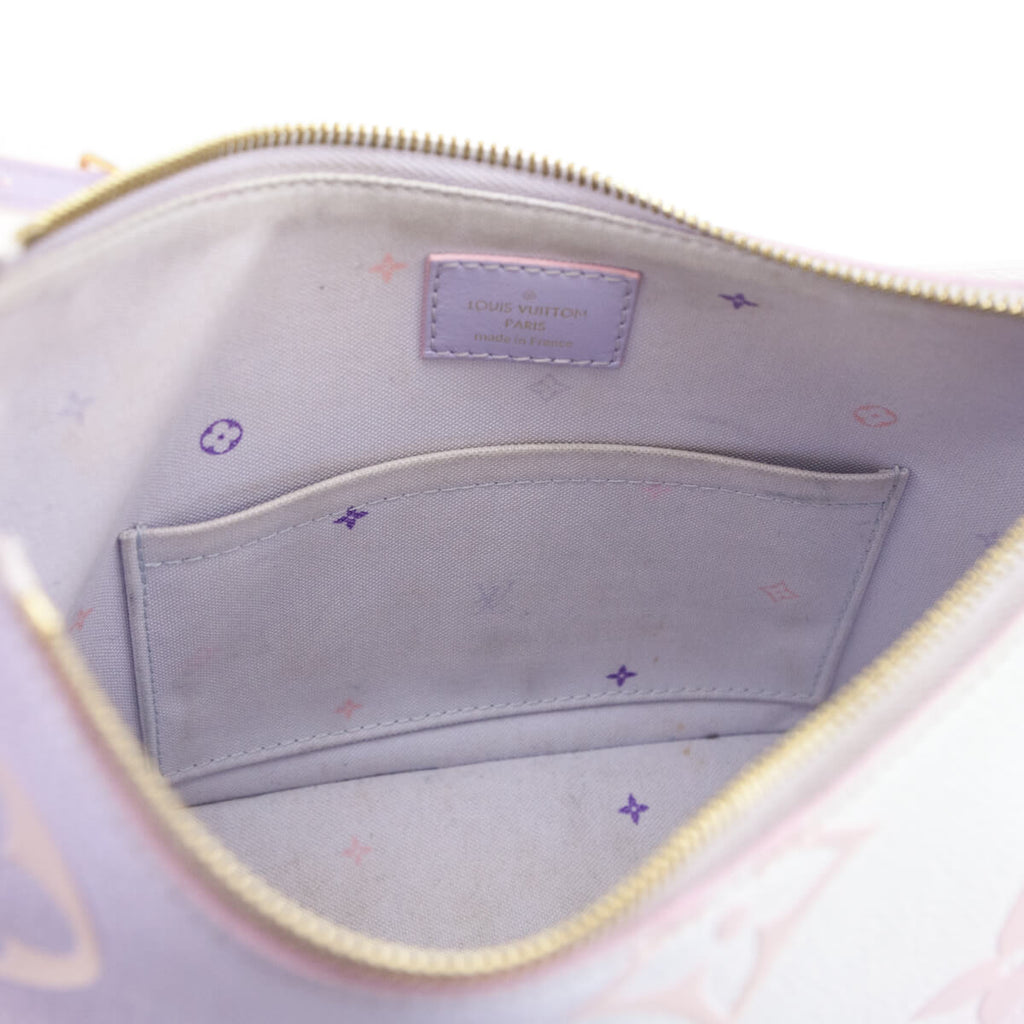 Louis Vuitton Sunrise Pastel Monogram Giant Spring in the City Marshmallow Hobo PM