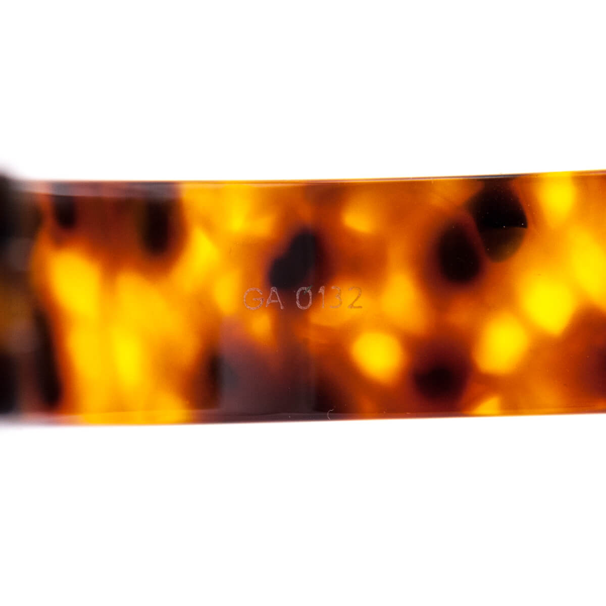 Louis Vuitton Tortoise Resin & Gold Vintage Lock Me Bracelet