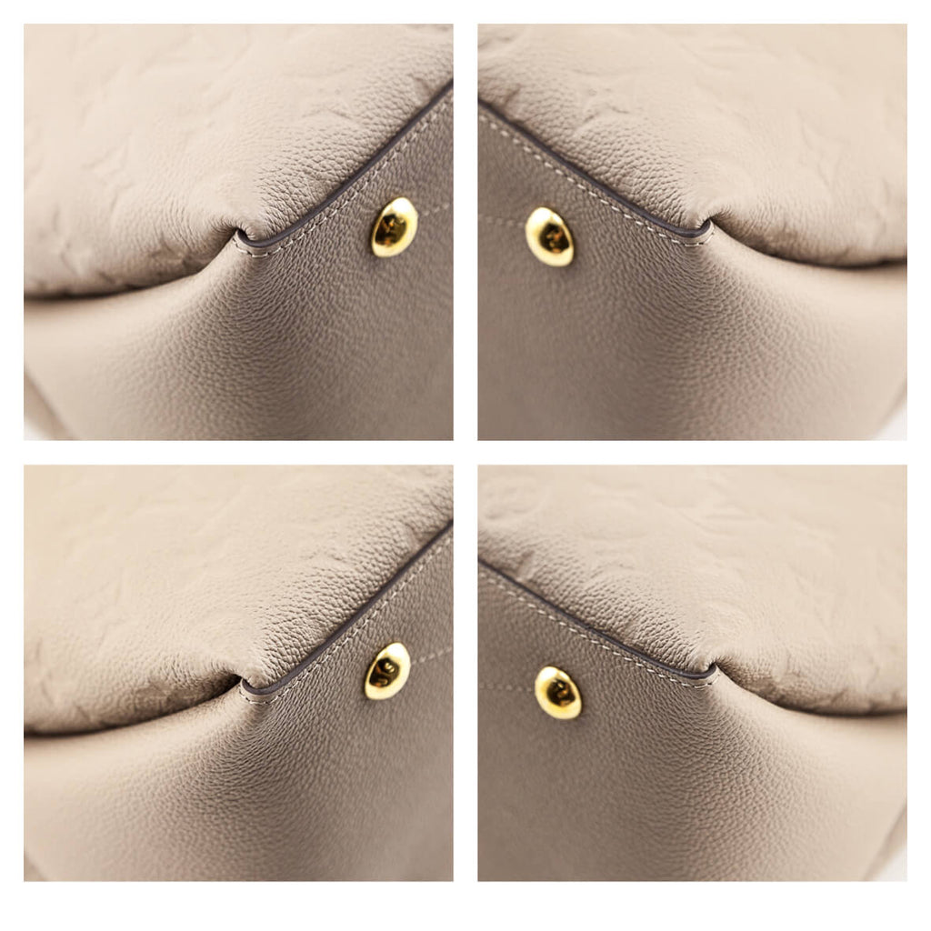 Louis Vuitton Tourterelle Monogram Empreinte Maida Bag