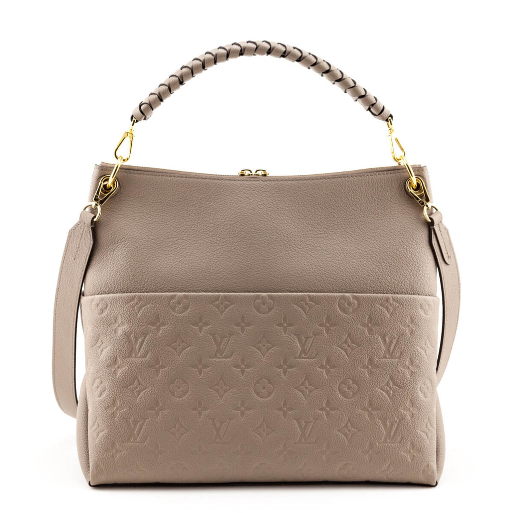 Louis Vuitton Tourterelle Monogram Empreinte Maida Bag