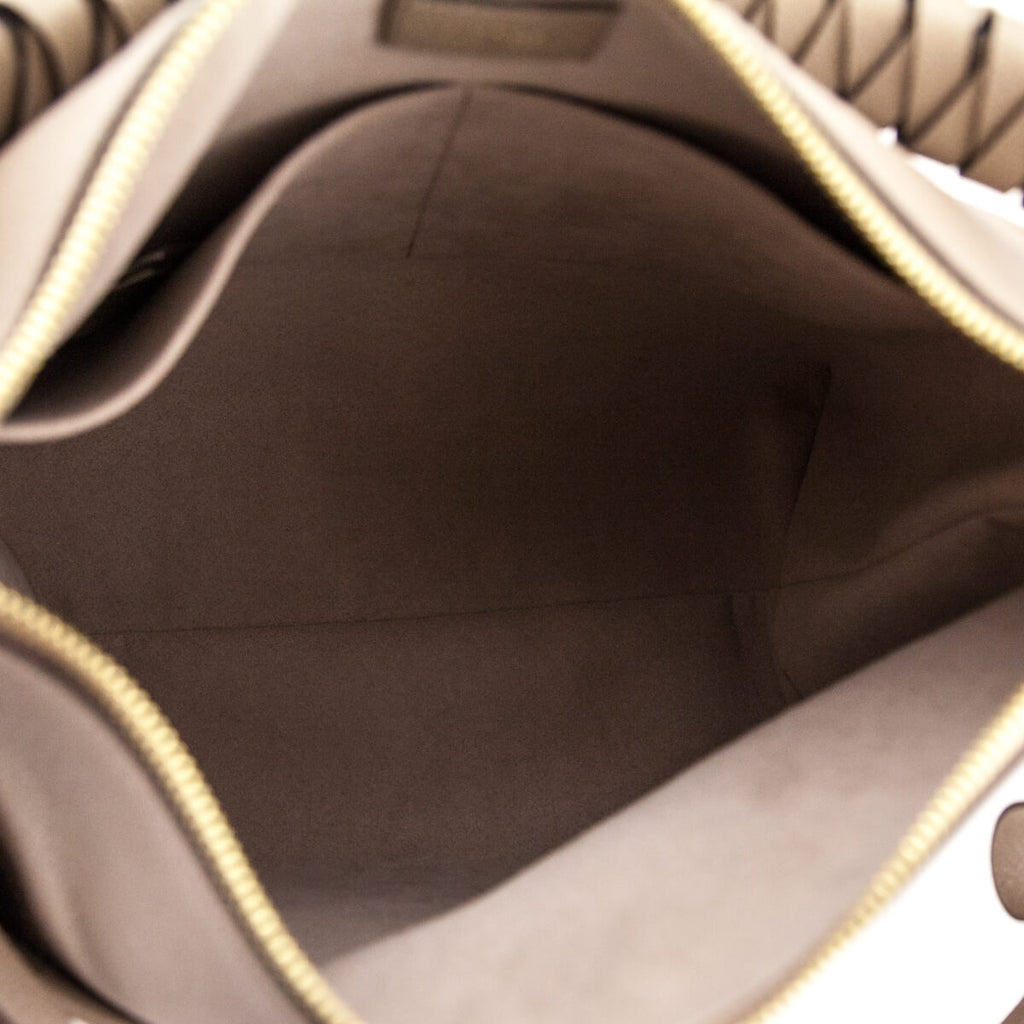 Louis Vuitton Tourterelle Monogram Empreinte Maida Bag
