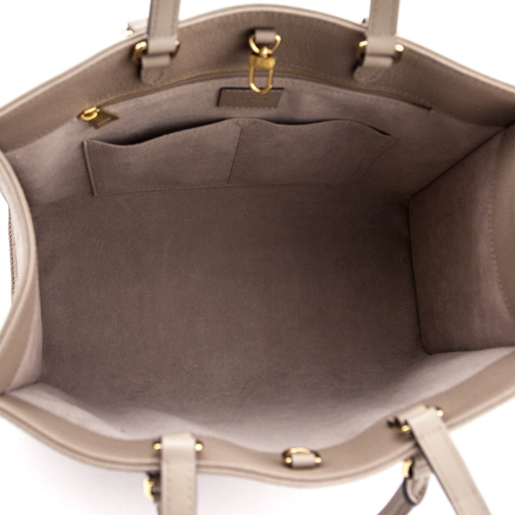 Louis Vuitton Tourterelle Monogram Giant Empreinte Onthego MM