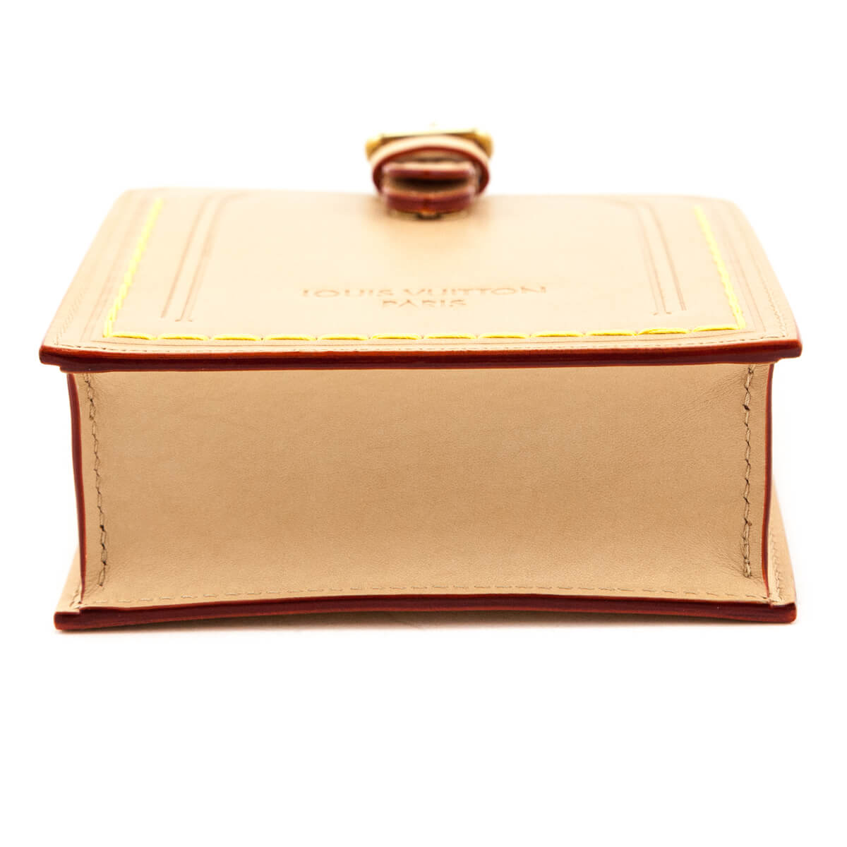 Louis Vuitton Vachetta Name Tag XL Clutch