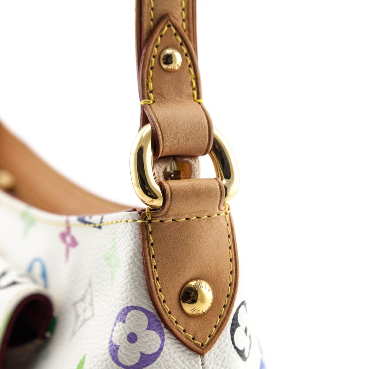 Louis Vuitton White Monogram Multicolore Eliza Bag