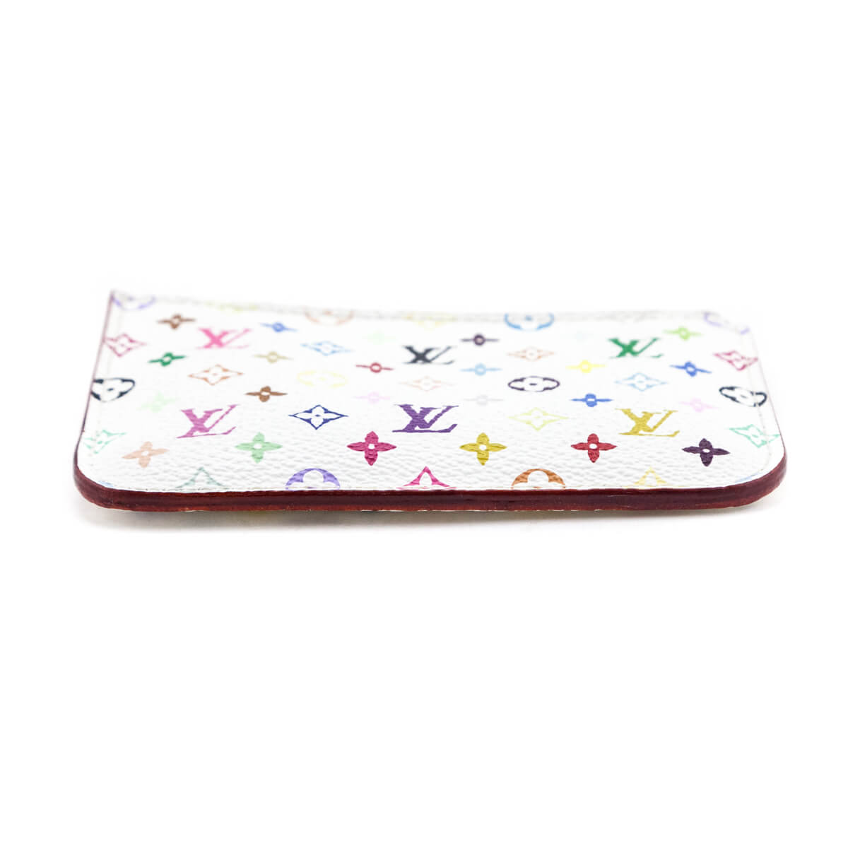 Louis Vuitton White Mulitcolore Key Pochette