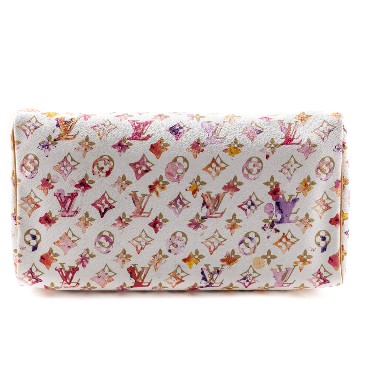 Louis Vuitton White Watercolor Aquarelle Speedy 35
