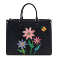 Louis Vuitton x Yayoi Kusama Black Monogram Empreinte Flowers OnTheGo MM