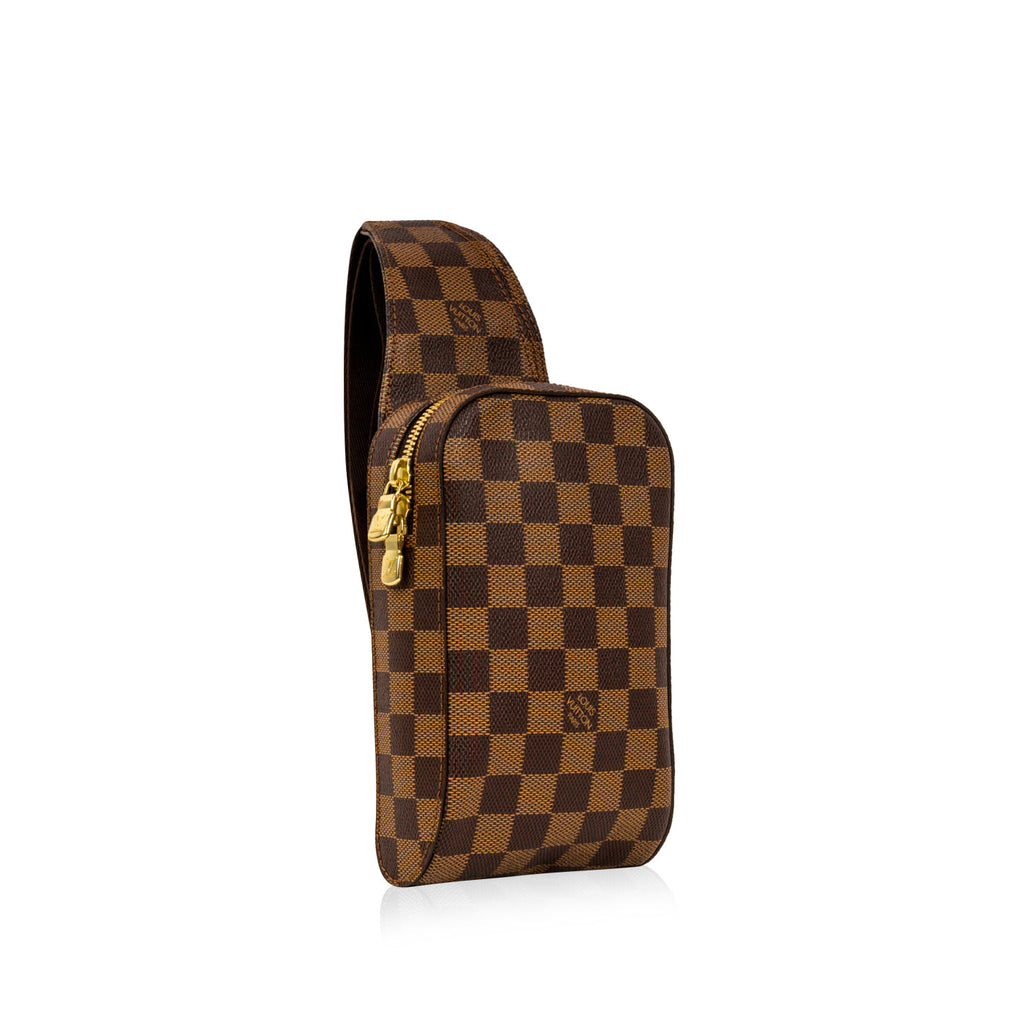Louis Vuitton GÃ©ronimos - Damier Ebene - Brown Bum Bag