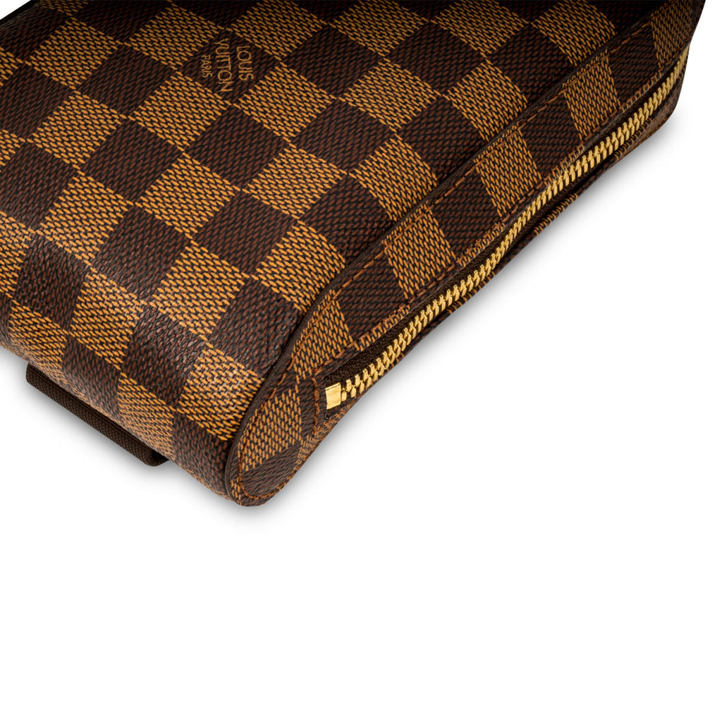 Louis Vuitton GÃ©ronimos - Damier Ebene - Brown Bum Bag