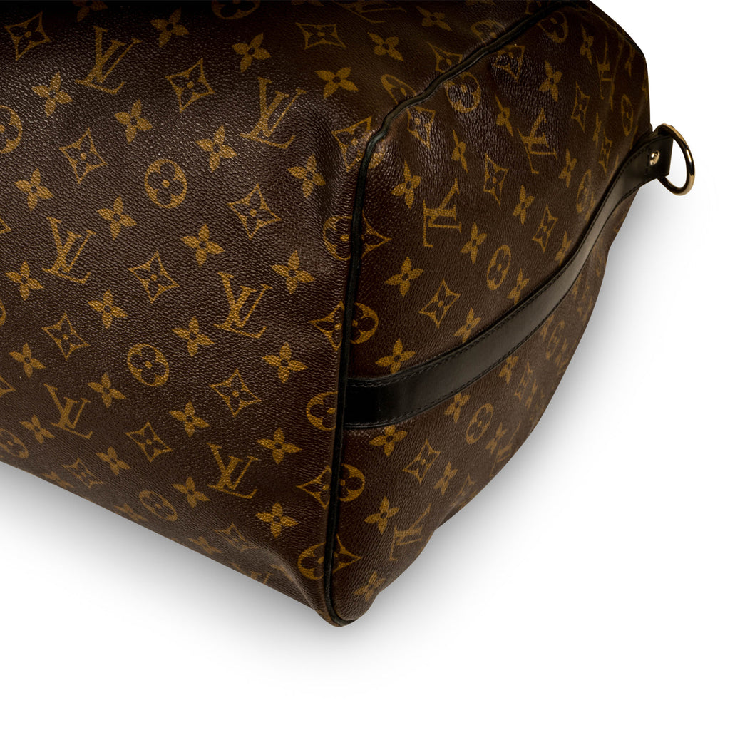 Louis Vuitton Keepall BandouliÃ¨re 55 - Monogram Macassar Canvas