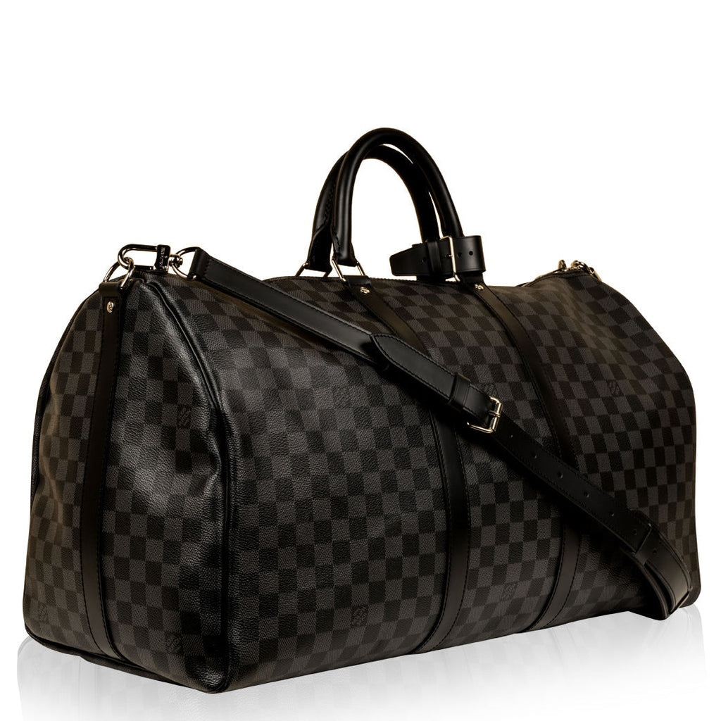 Louis Vuitton Keepall BandouliÃ¨re 55 - Damier Graphite