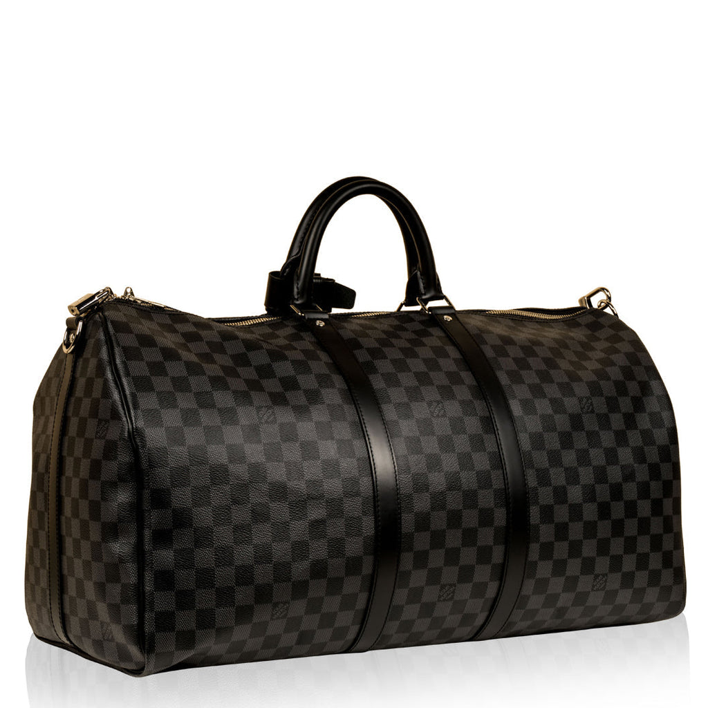 Louis Vuitton Keepall BandouliÃ¨re 55 - Damier Graphite