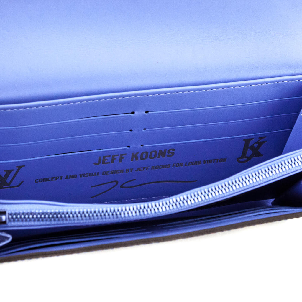 Louis Vuitton x Jeff Koons Masters II Water Lilies Sarah Wallet