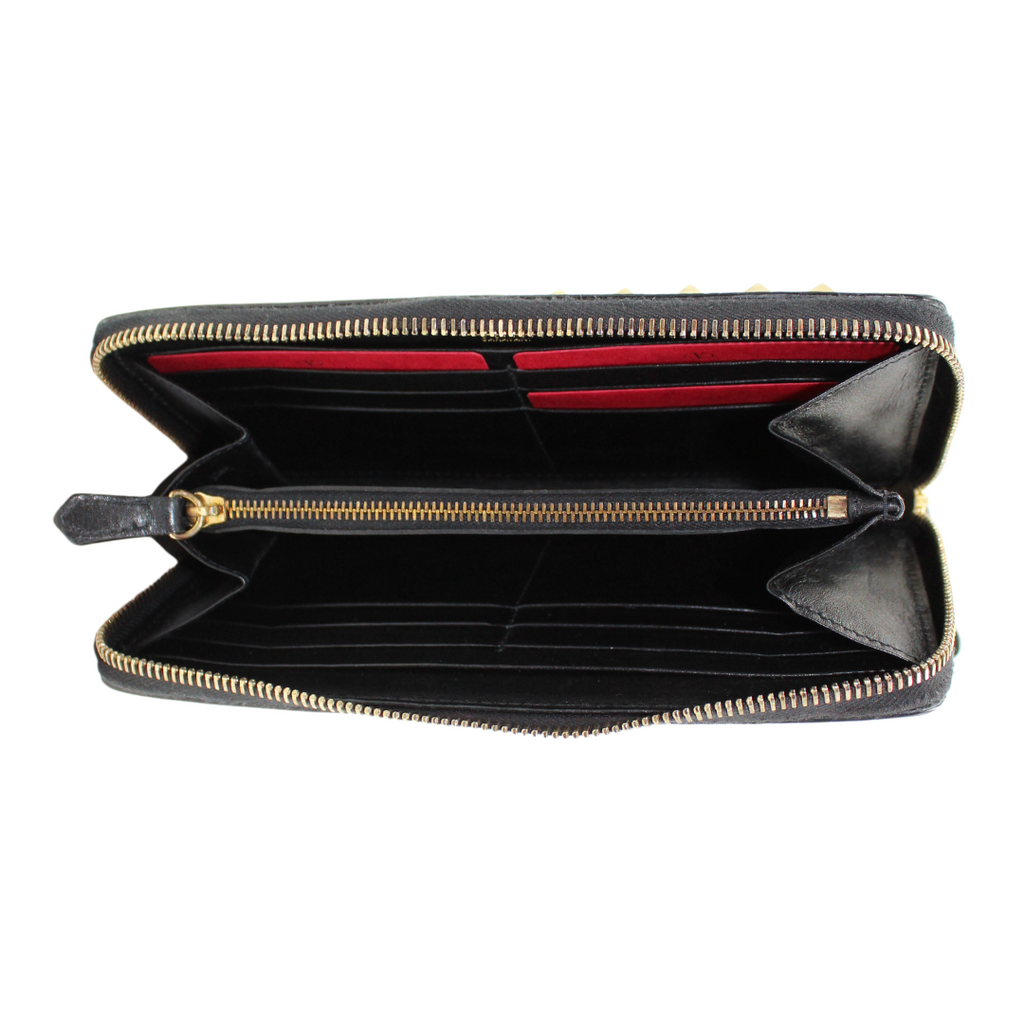 Valentino RockStud Leather Wallet