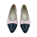 Chanel pink two-tone vintage ballerinas - 36.5 - 1990s