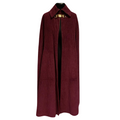 Celine ribbed horsebit-detail cape - S - 1970s