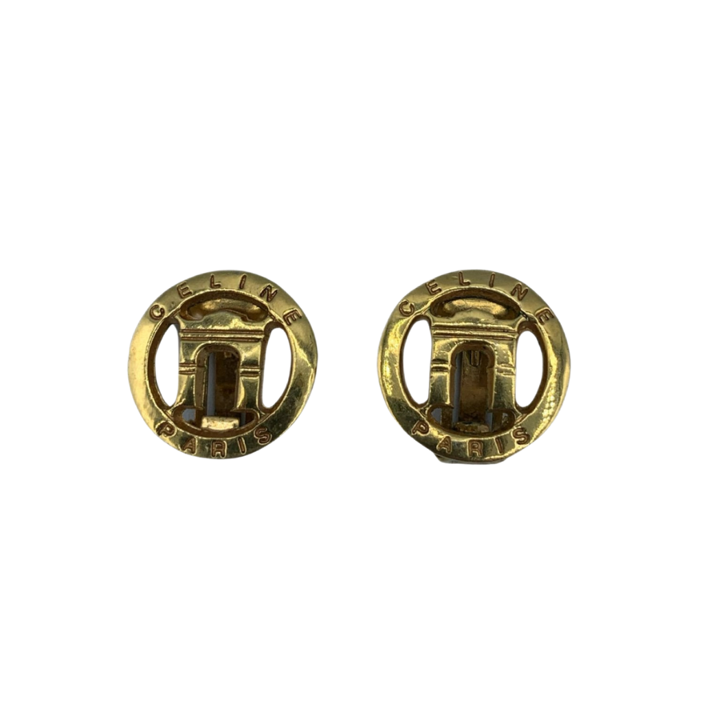 Celine clip earrings - 1990s