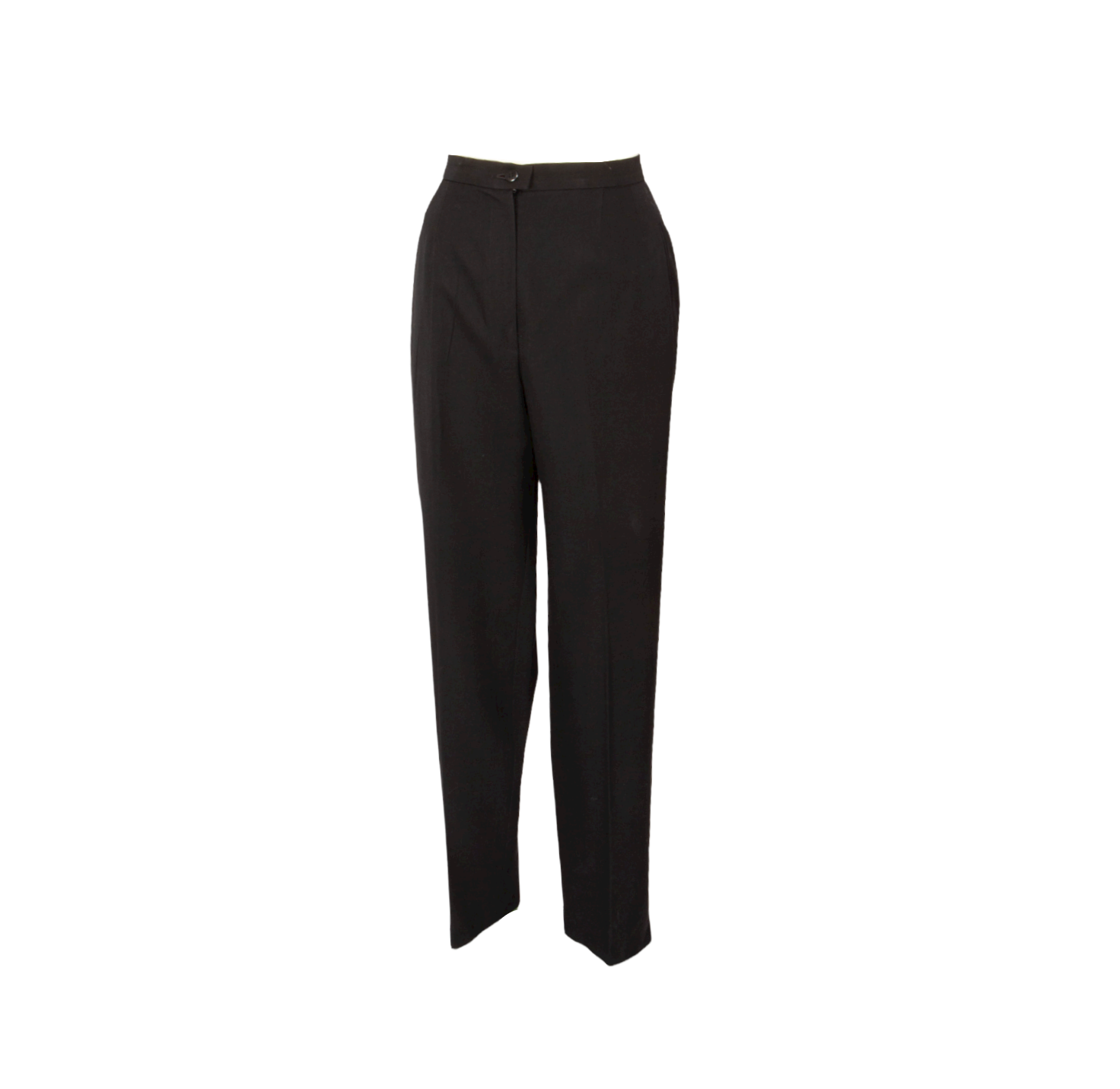 Chanel vintage wool black pants - M - 1990s