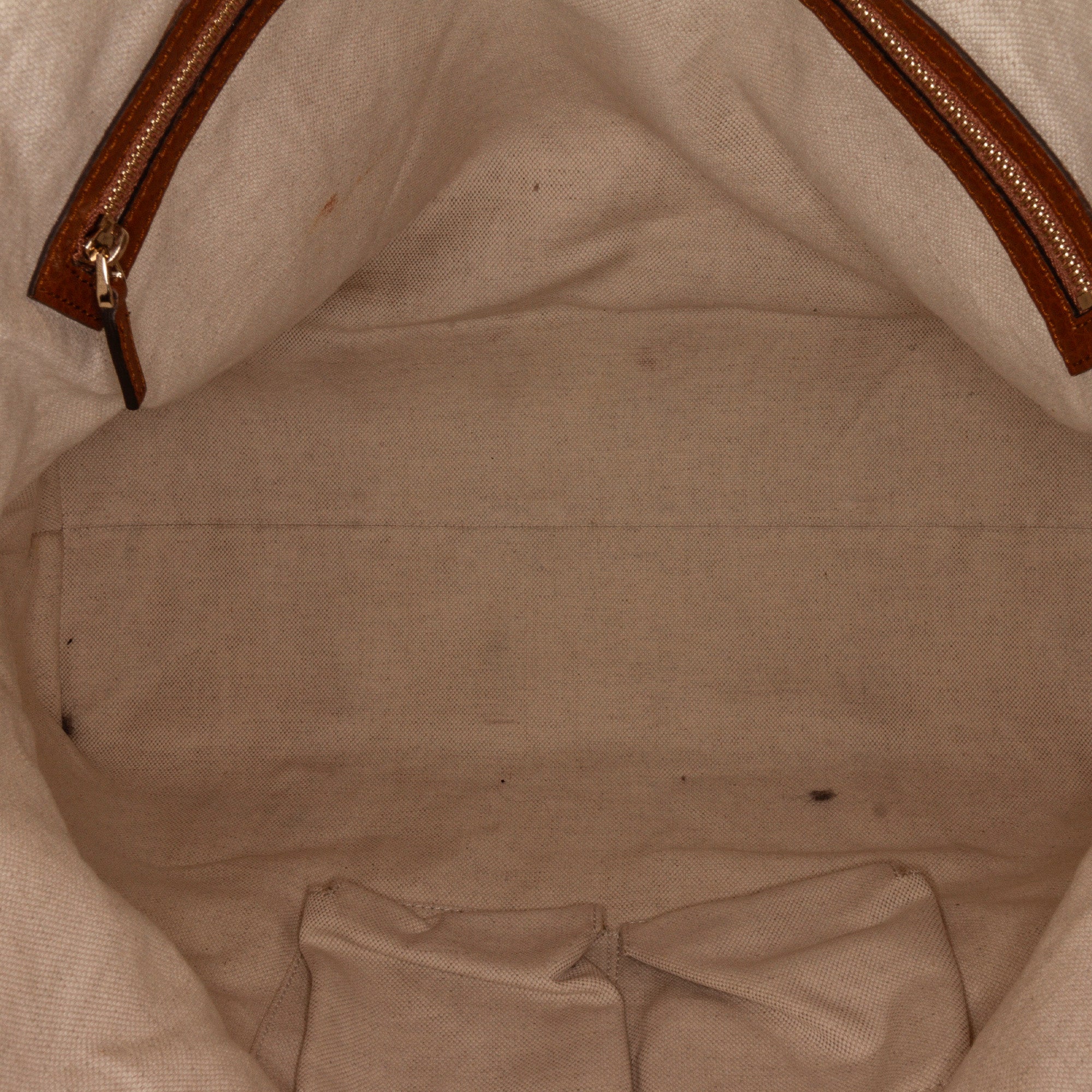 Brown Gucci Leather Bree Tote Bag