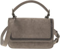 SUEDE BAG WITH PRECIOUS CONTOUR