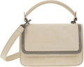 SUEDE BAG WITH PRECIOUS CONTOUR
