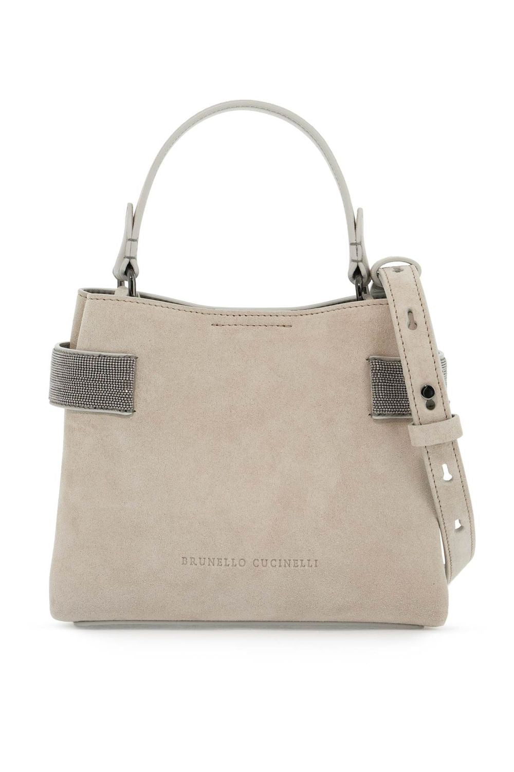HANDBAG WITH PRECIOUS BANDS