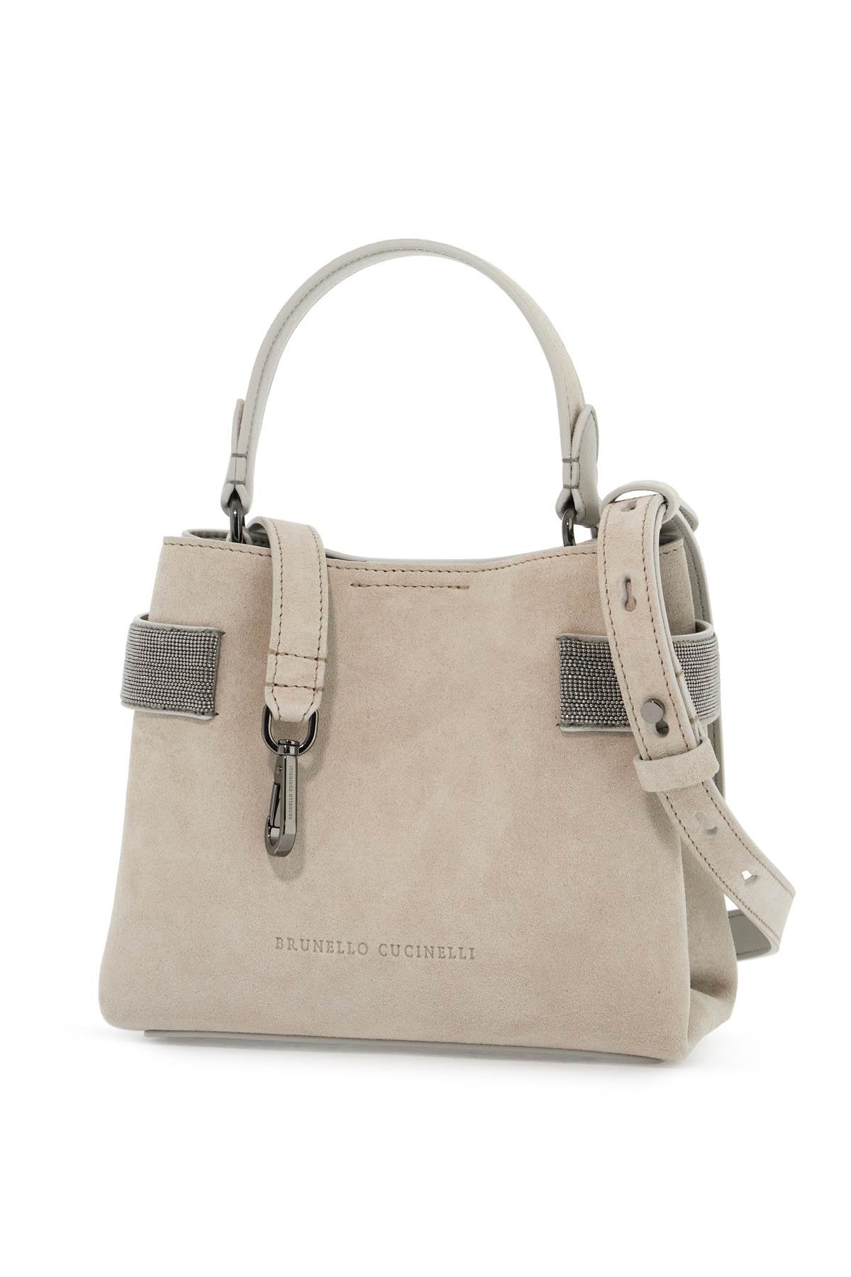 SMALL SUEDE ESSENCE HANDBAG