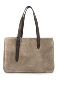 Suede Tote Bag