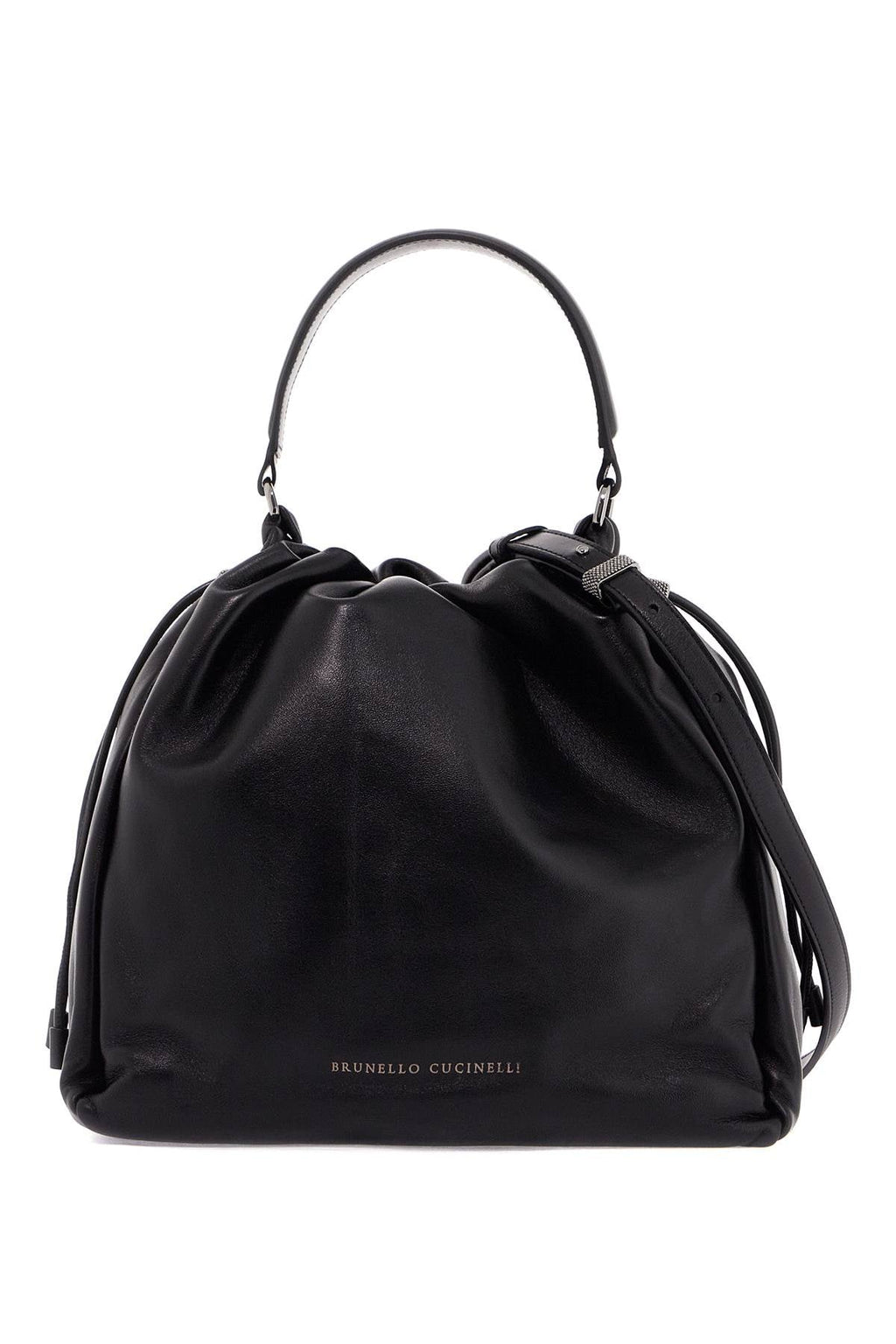 HANDBAG WITH MONILE EMBELL