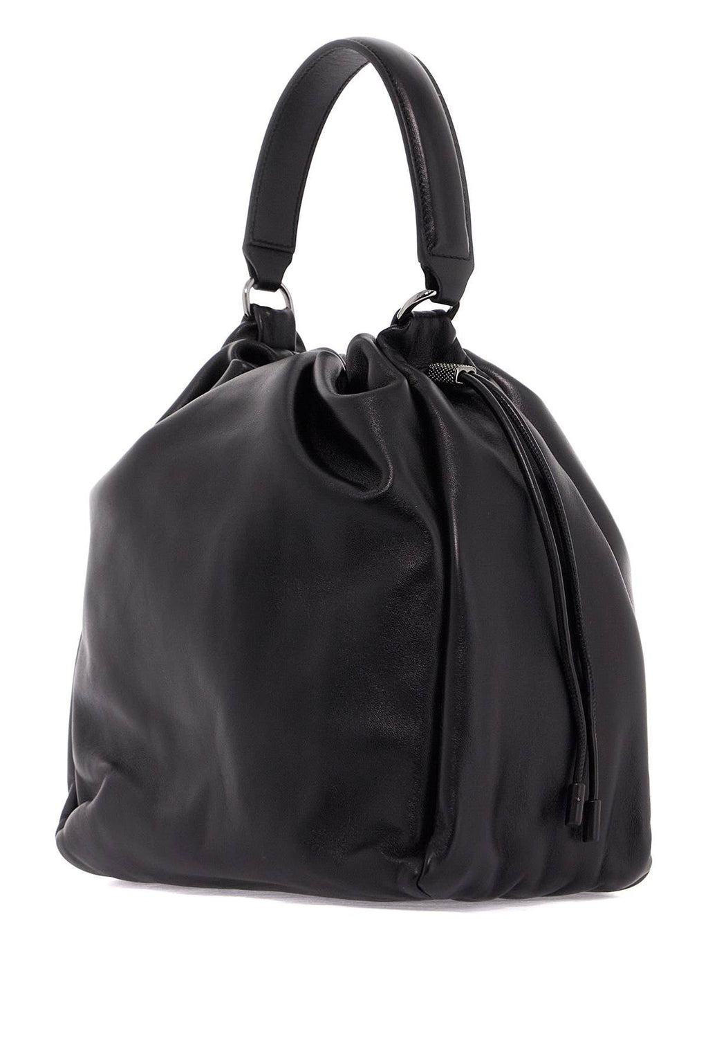 HANDBAG WITH MONILE EMBELL