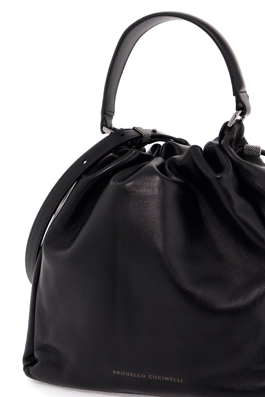HANDBAG WITH MONILE EMBELL