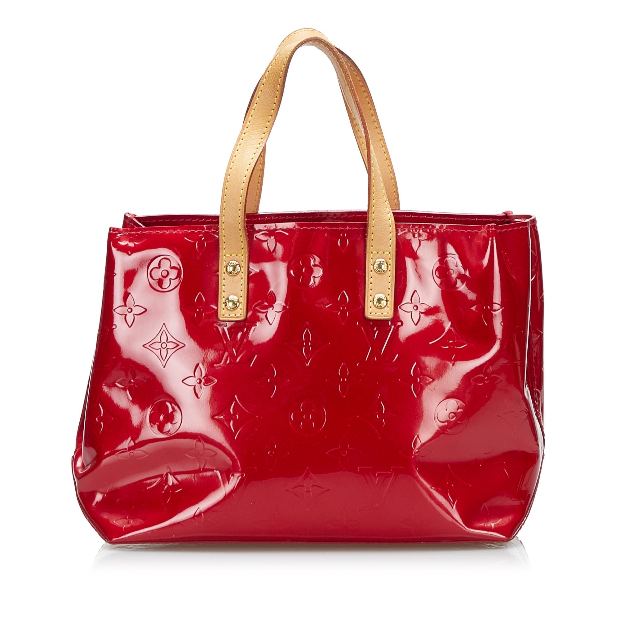 Louis Vuitton Reade PM Red Monogram Vernis