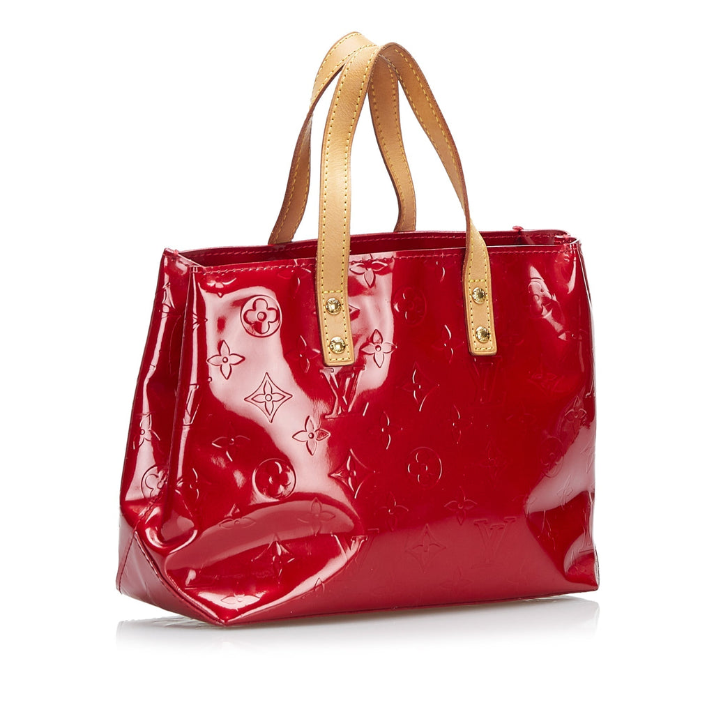 Louis Vuitton Reade PM Red Monogram Vernis