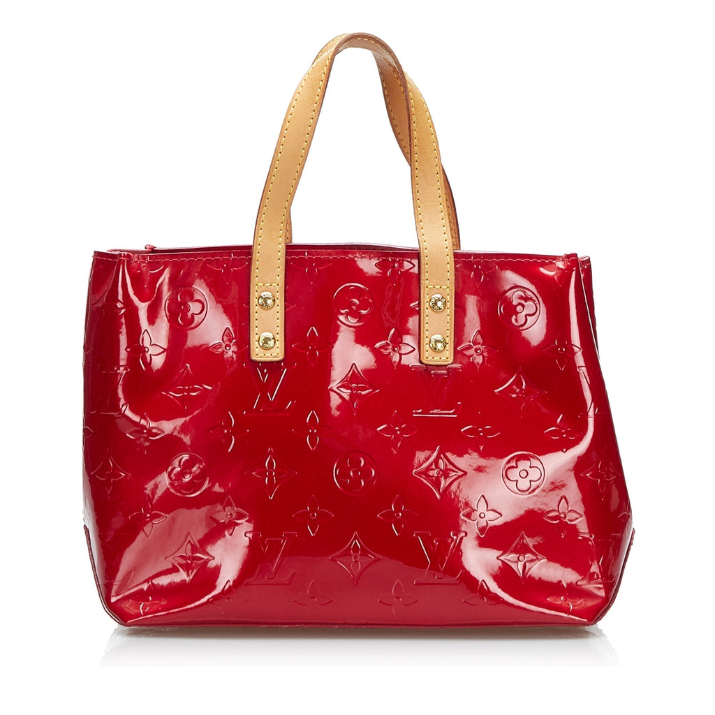 Louis Vuitton Reade PM Red Monogram Vernis