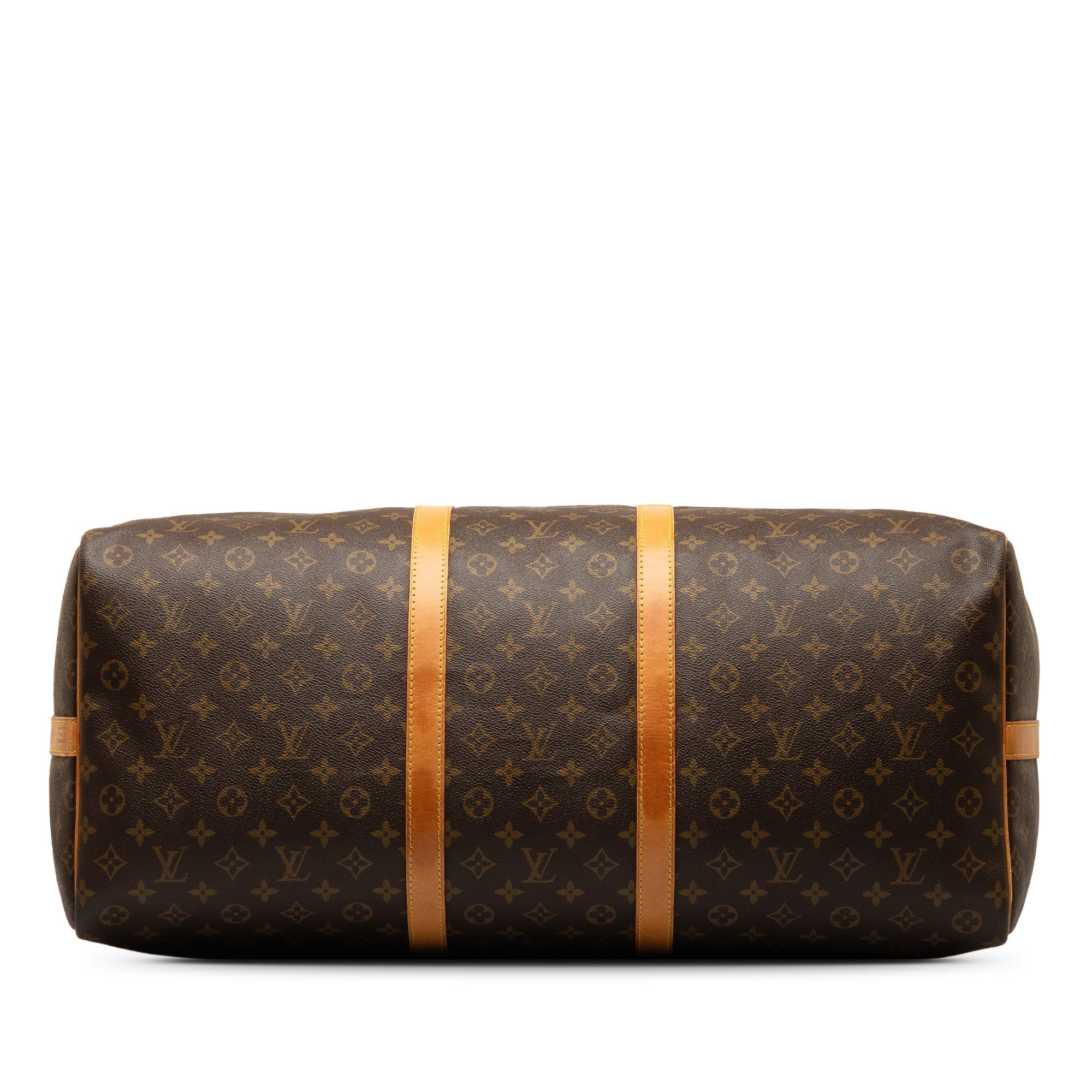 Brown Louis Vuitton Monogram Keepall Bandouliere 60 Travel Bag