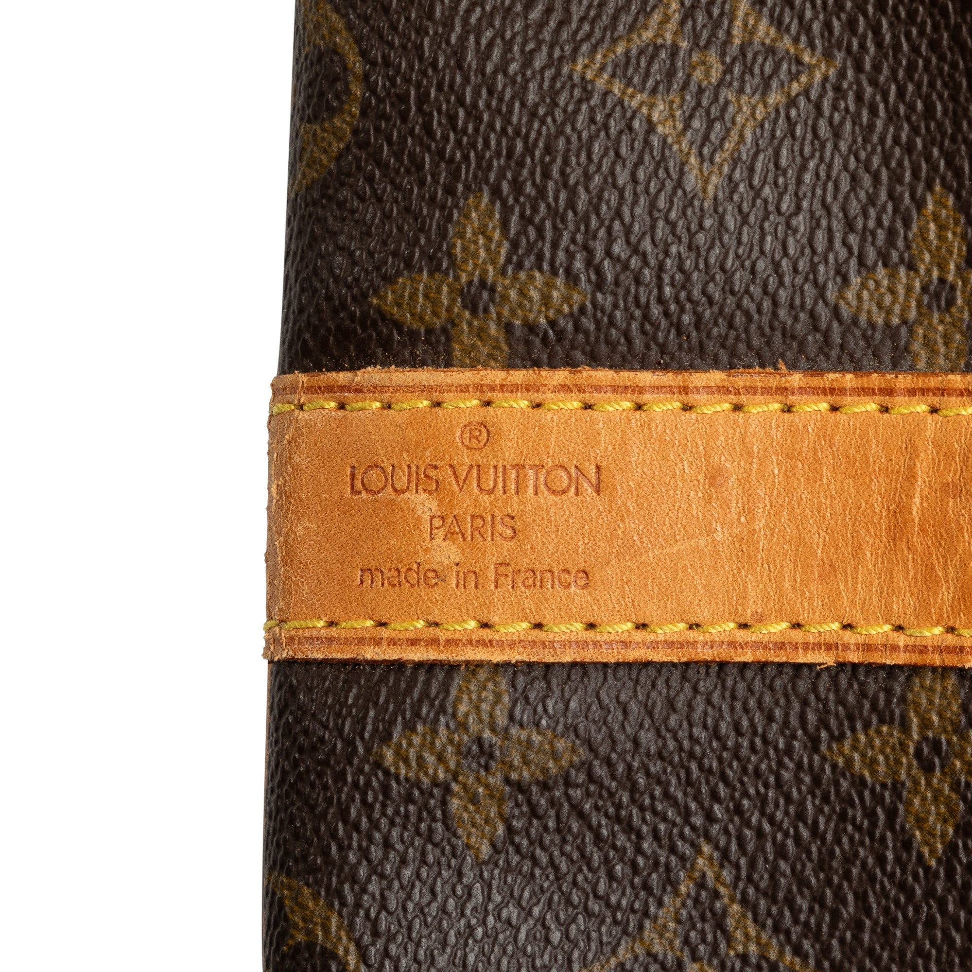 Brown Louis Vuitton Monogram Keepall Bandouliere 60 Travel Bag