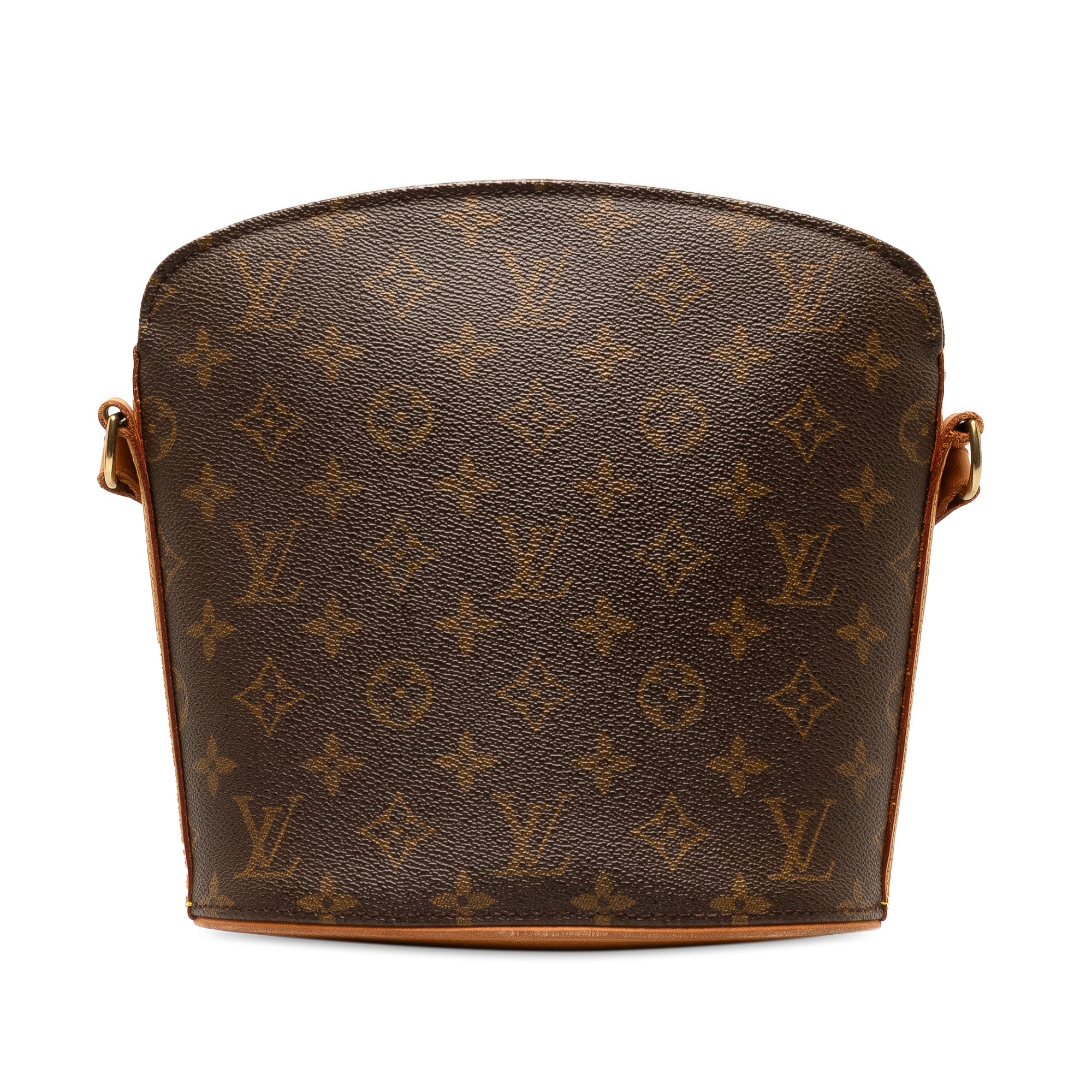 Brown Louis Vuitton Monogram Drouot Crossbody Bag