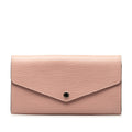 Pink Louis Vuitton Epi Sarah Long Wallet