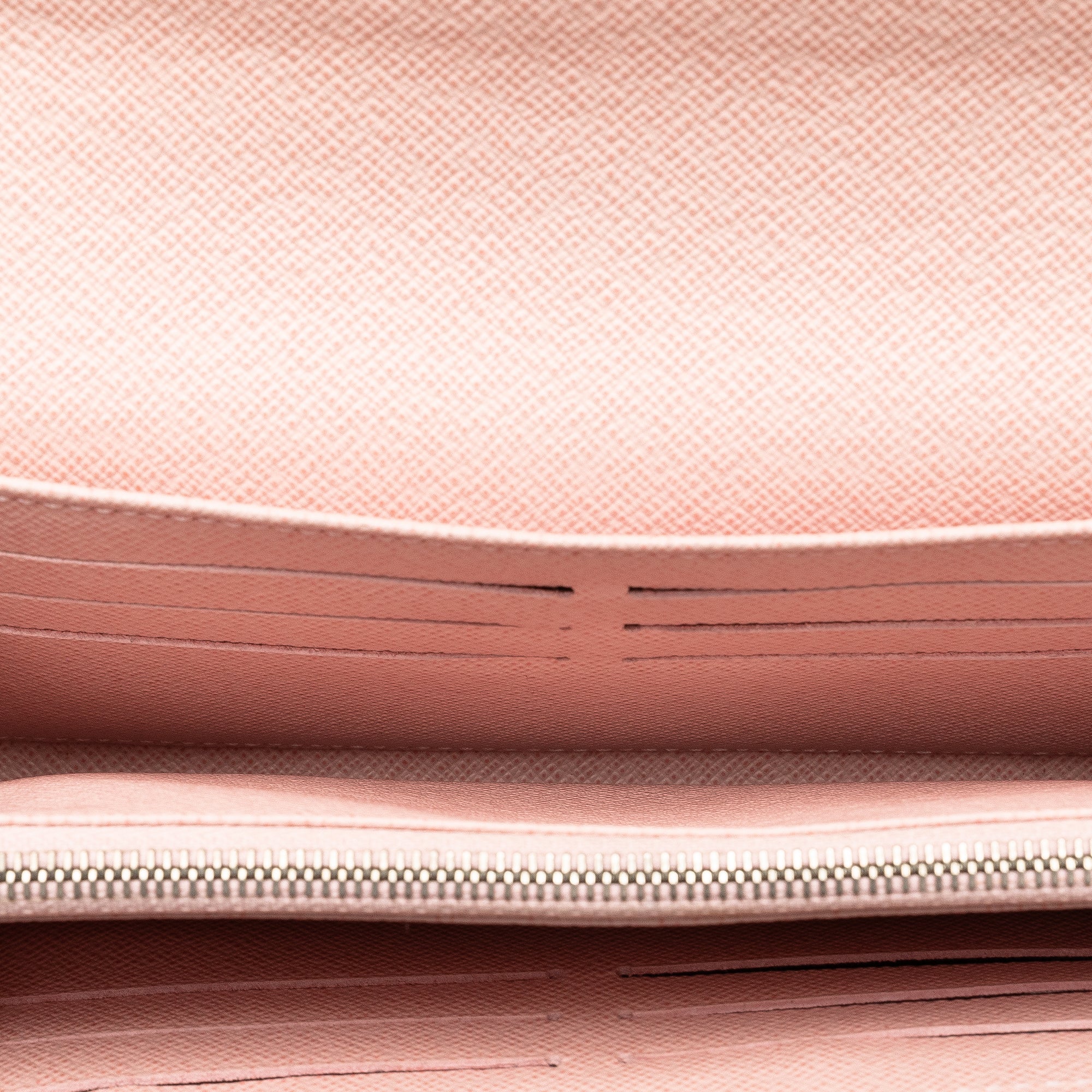 Pink Louis Vuitton Epi Sarah Long Wallet
