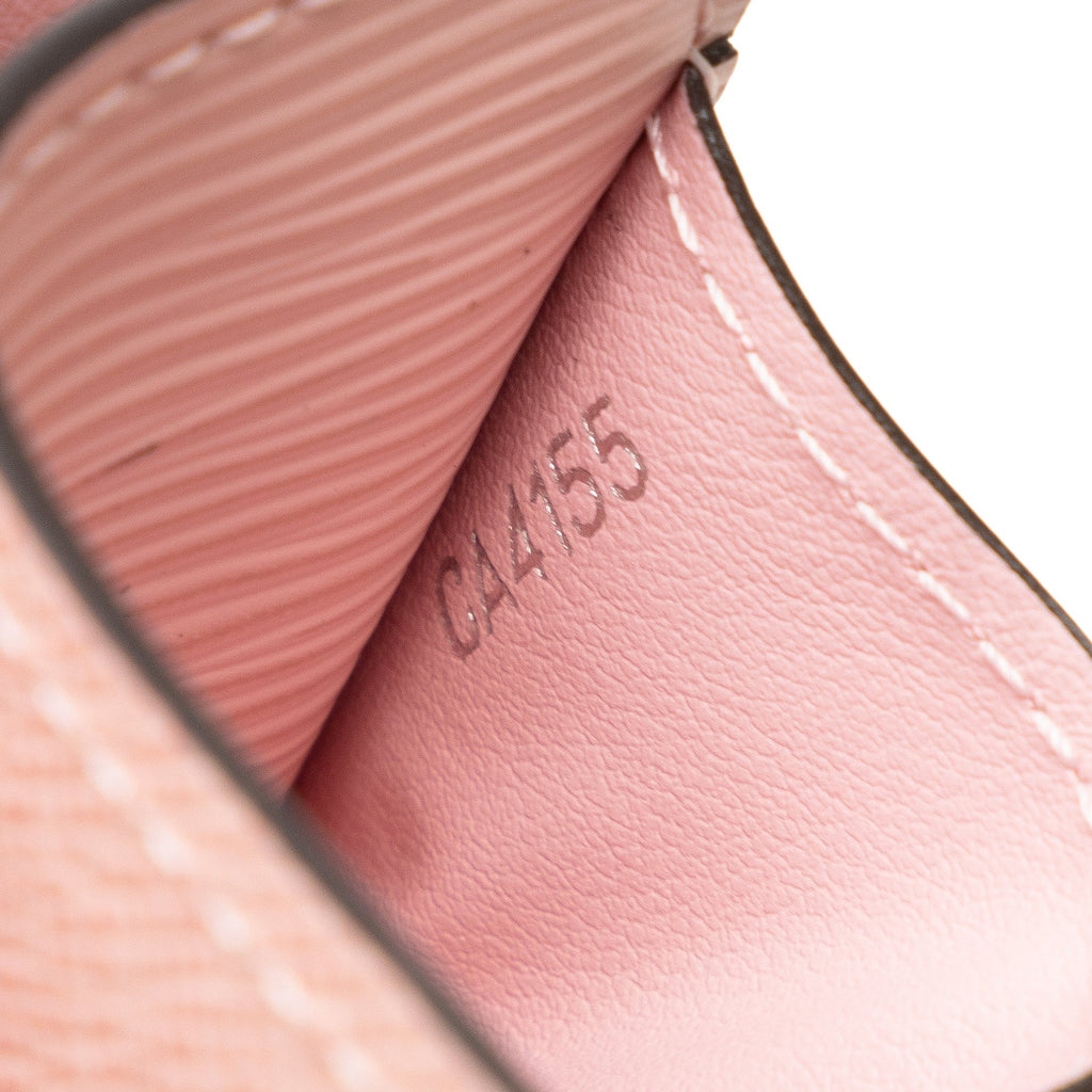 Pink Louis Vuitton Epi Sarah Long Wallet